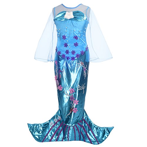 Lito Angels Deguisement Robe Sirène Princesse Ariel pour Enf