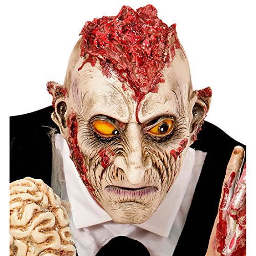 NET TOYS Masque de Zombie psychopathe tête de Monstre Cervea