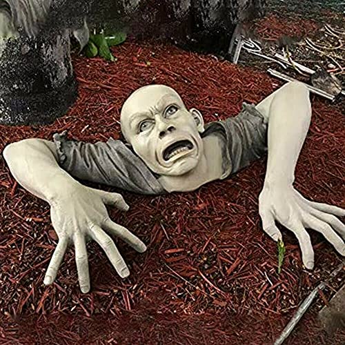 SANWENYU – Statue de jardin zombie pour Halloween, décoratio